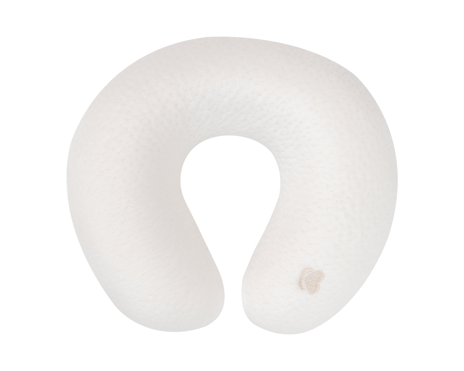 Мемори Възглавница За Път Airknit Бял - Подглавници За Кола - Kikkaboo - BebeMama