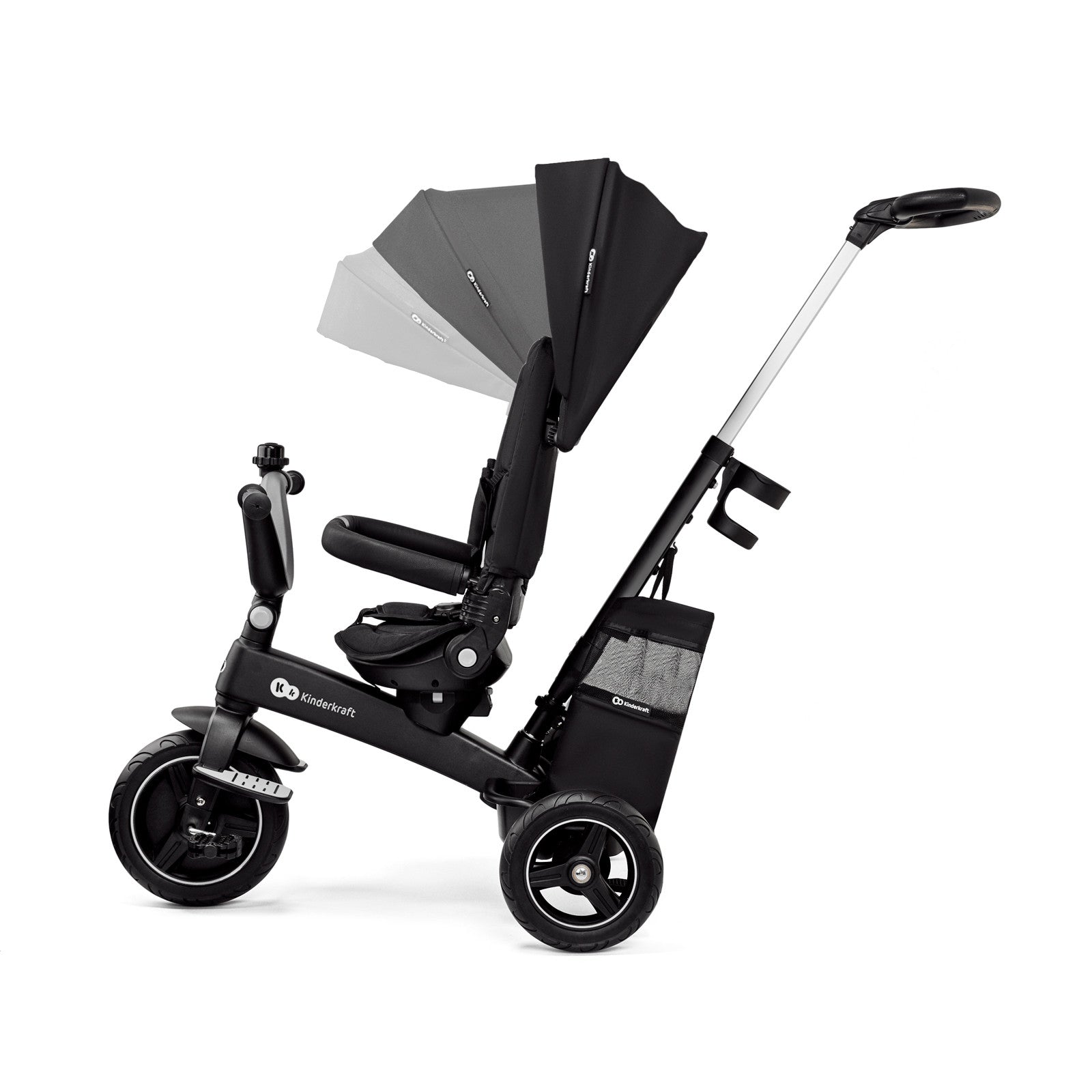 Триколка Kinderkraft Easytwist Черна --- BebeMama