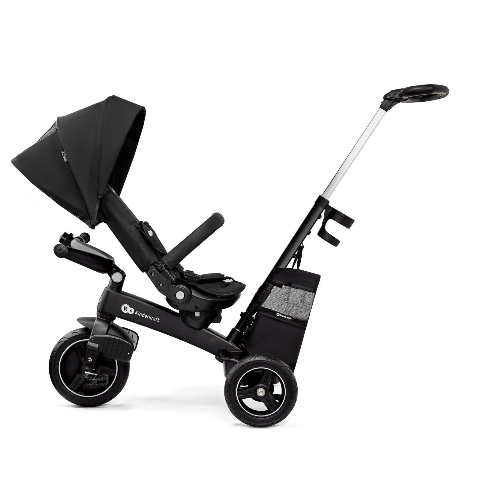 Триколка Kinderkraft Easytwist Черна --- BebeMama