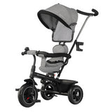 Триколка Kinderkraft Freeway Сив Меланж - Триколки - Kinderkraft - BebeMama