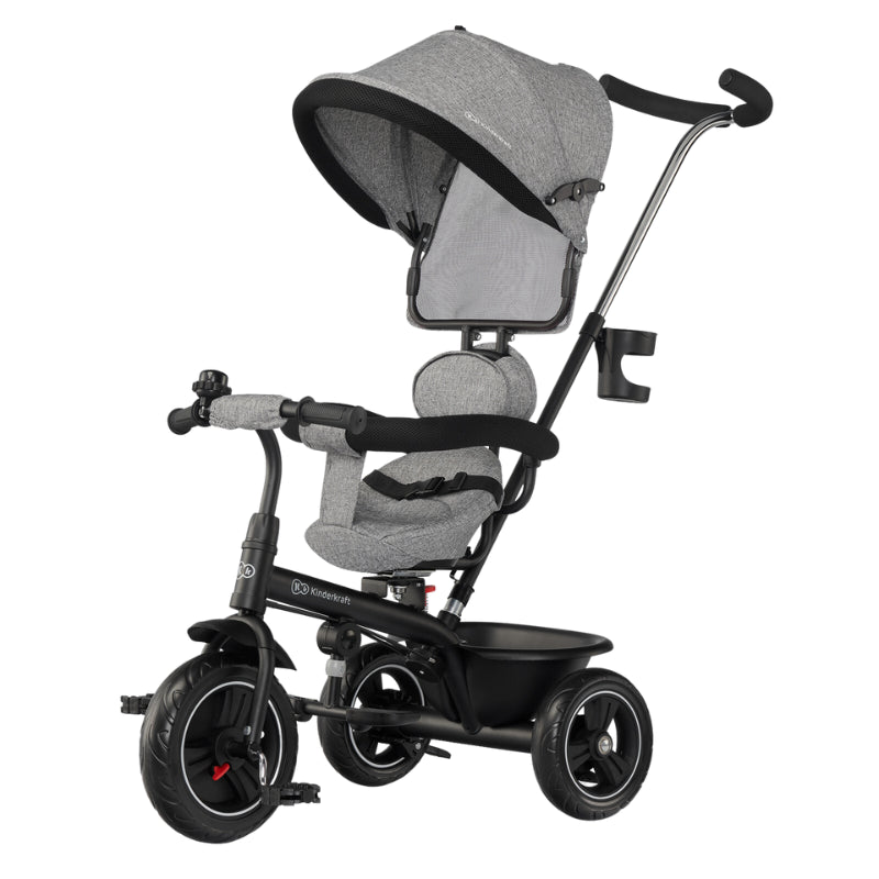 Триколка Kinderkraft Freeway Сив Меланж - Триколки - Kinderkraft - BebeMama