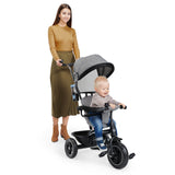 Триколка Kinderkraft Freeway Сив Меланж --- BebeMama