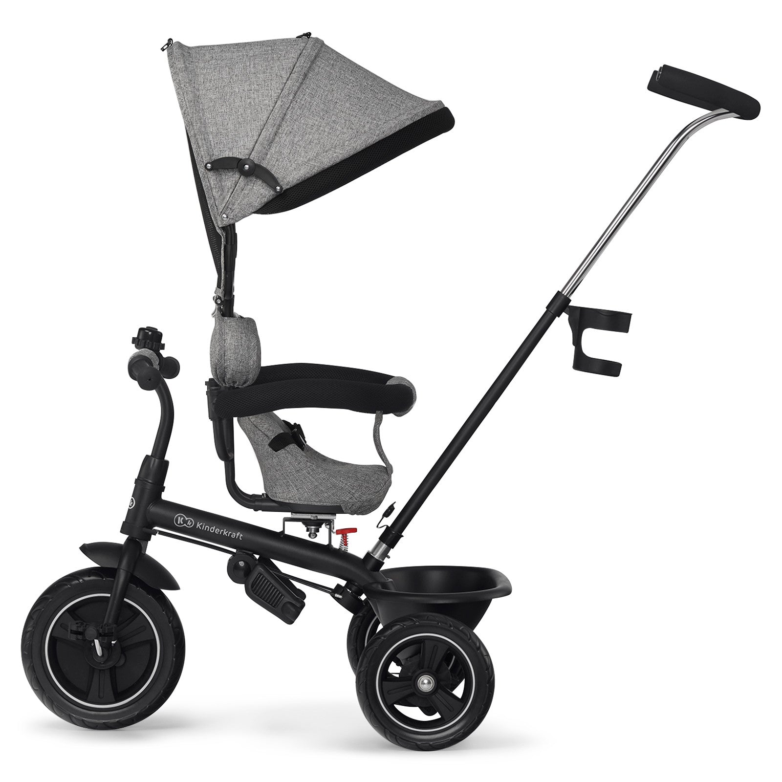 Триколка Kinderkraft Freeway Сив Меланж --- BebeMama
