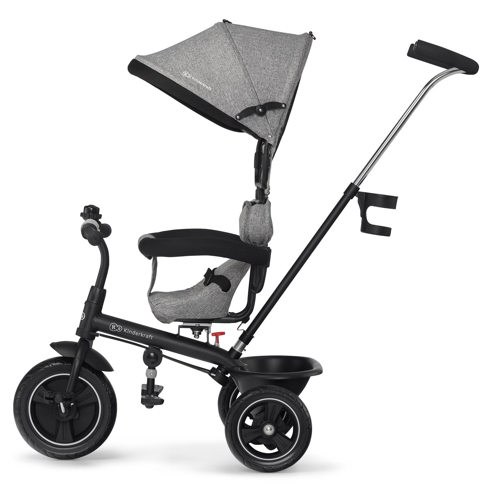 Триколка Kinderkraft Freeway Сив Меланж --- BebeMama