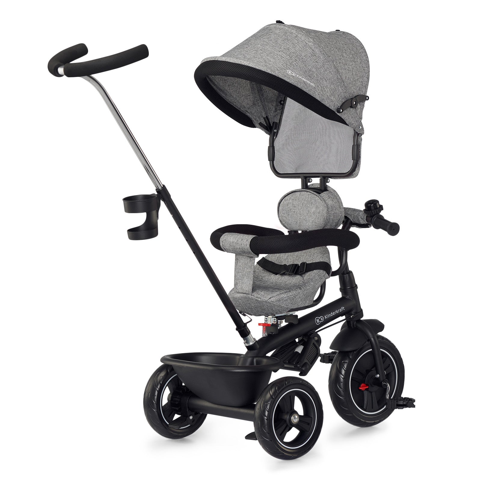 Триколка Kinderkraft Freeway Сив Меланж --- BebeMama