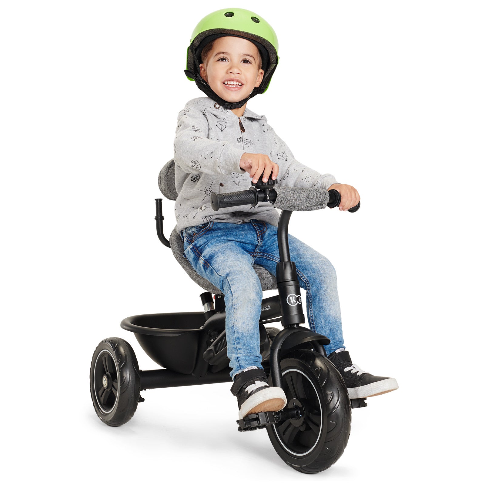 Триколка Kinderkraft Freeway Сив Меланж --- BebeMama