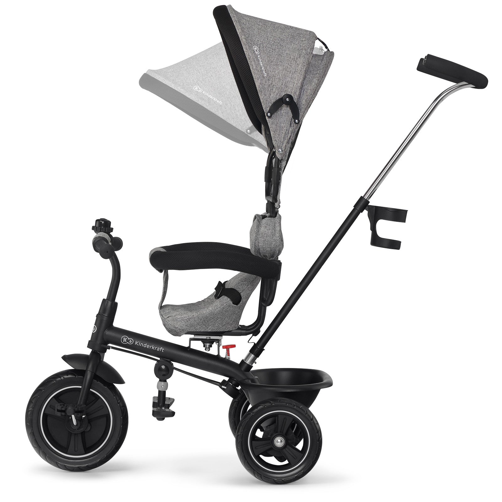 Триколка Kinderkraft Freeway Сив Меланж --- BebeMama