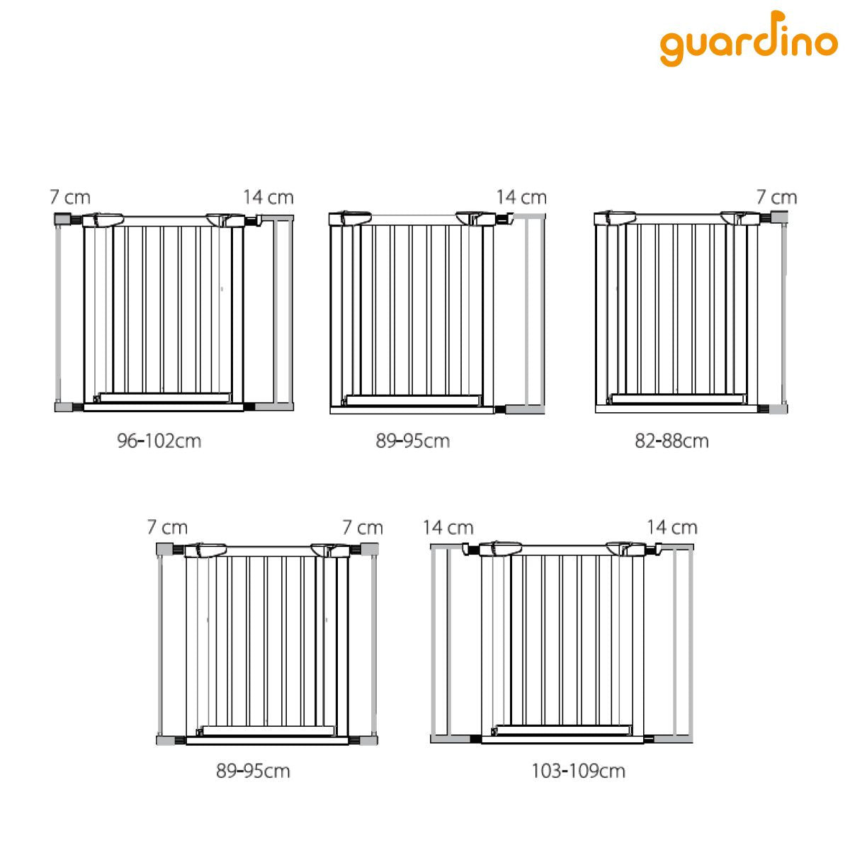 Универсална Преграда За Врата Guardino 700010 --- BebeMama