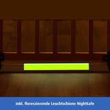 Универсална Преграда За Врата/Стълби Reer 46302 Флуорисцираща --- BebeMama