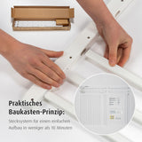 Универсална Преграда За Врата/Стълби С Натиск Reer 46130 Бяла --- BebeMama