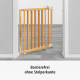 Универсална Преграда За Врата/Стълби С Натиск Reer 46137 Натурална --- BebeMama