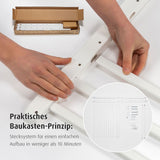 Универсална Преграда За Врата/Стълби С Пробиване Reer 46140 Бяла --- BebeMama