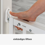 Универсална Преграда За Врата/Стълби С Пробиване Reer 46140 Бяла --- BebeMama