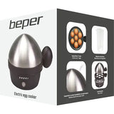 Уред За Варене На Яйца Beper Bc.125 Черен/Инокс --- BebeMama
