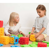 Вафлен Конструктор От 200 Части В Торба --- BebeMama