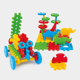 Вафлен Конструктор От 50 Части В Торба - Строители, Мозайки И Конструктори - Marioinex - BebeMama