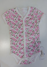 Бебешко Боди С Къс Ръкав Рози 80См --- BebeMama