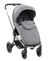 Комбинирана Количка 2 В 1 Vicenza Premium Grey --- BebeMama