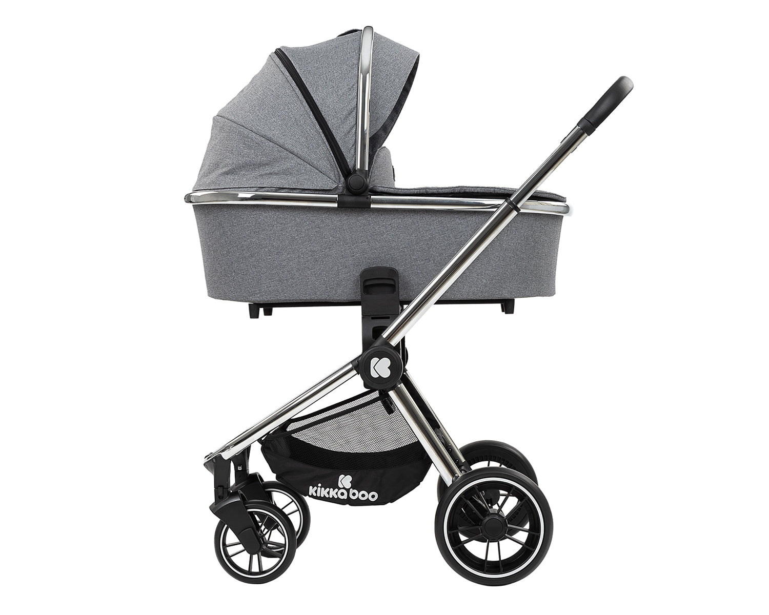 Комбинирана Количка 2 В 1 Vicenza Premium Grey --- BebeMama