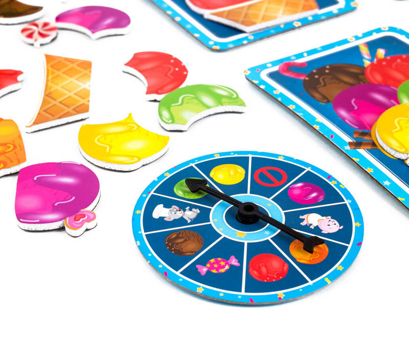 Магнитна Игра Направи Си Сладолед 22 5X18X5 С Колело На Късмета --- BebeMama