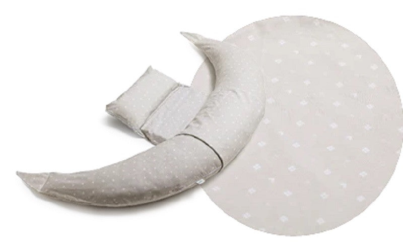 Възглавница За Бременност И Кърмене Nuvita Dreamwizard 12В1, Бежова - Възглавници За Кърмене - Nuvita - BebeMama