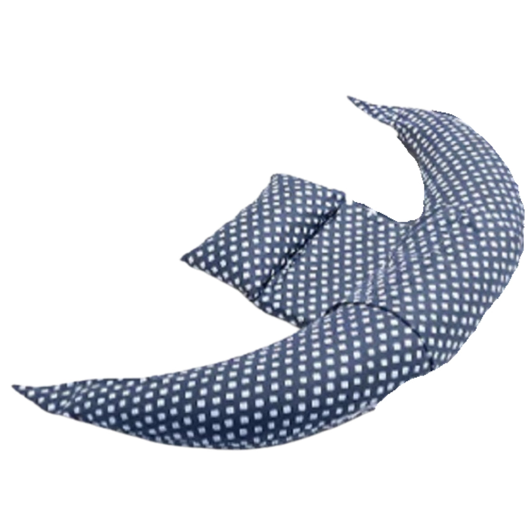 Възглавница За Бременност И Кърмене Nuvita Dreamwizard 12В1, Синя --- BebeMama