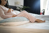 Възглавница за бременност и кърмене Nuvita DreamWizard 12в1, сив/бяло --- BebeMama