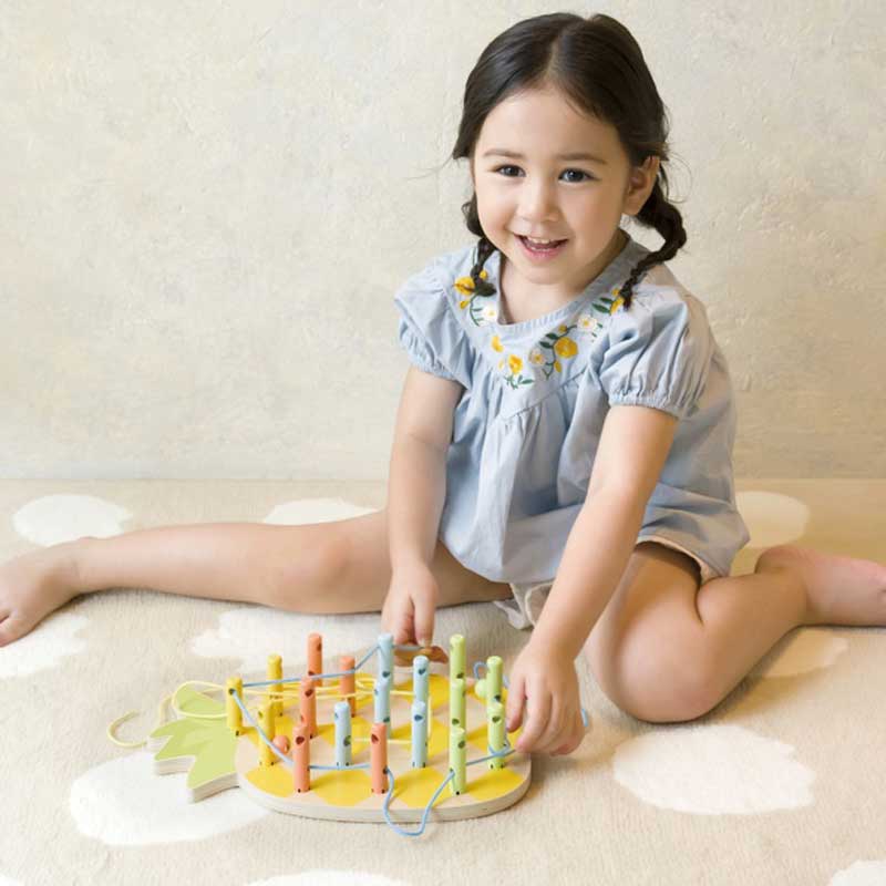 Забавна Детска Игра За Фина Моторика - Сладък Ананас --- BebeMama