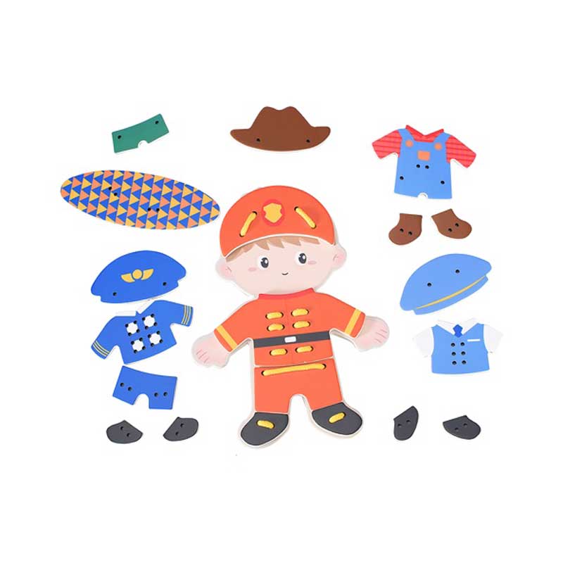 Забавна Детска Игра За Нанизване - Избери Си Професия, За Момчета --- BebeMama