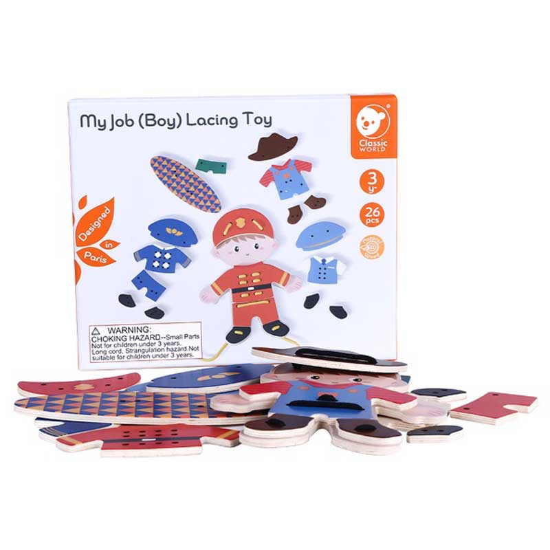 Забавна Детска Игра За Нанизване - Избери Си Професия, За Момчета --- BebeMama