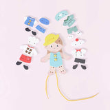 Забавна Детска Игра За Нанизване - Избери Си Професия, За Момичета --- BebeMama