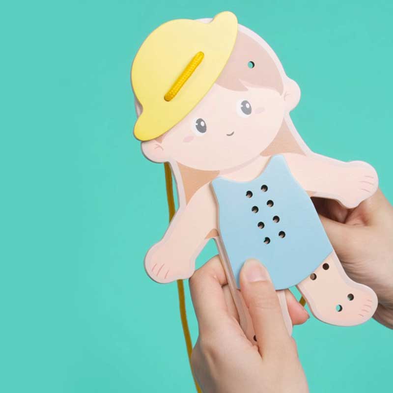 Забавна Детска Игра За Нанизване - Избери Си Професия, За Момичета --- BebeMama