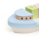 Забавна Детска Игра За Сръчност С Дървени Блокчета - Корабче --- BebeMama