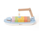 Забавна Детска Игра За Сръчност С Дървени Блокчета - Корабче --- BebeMama