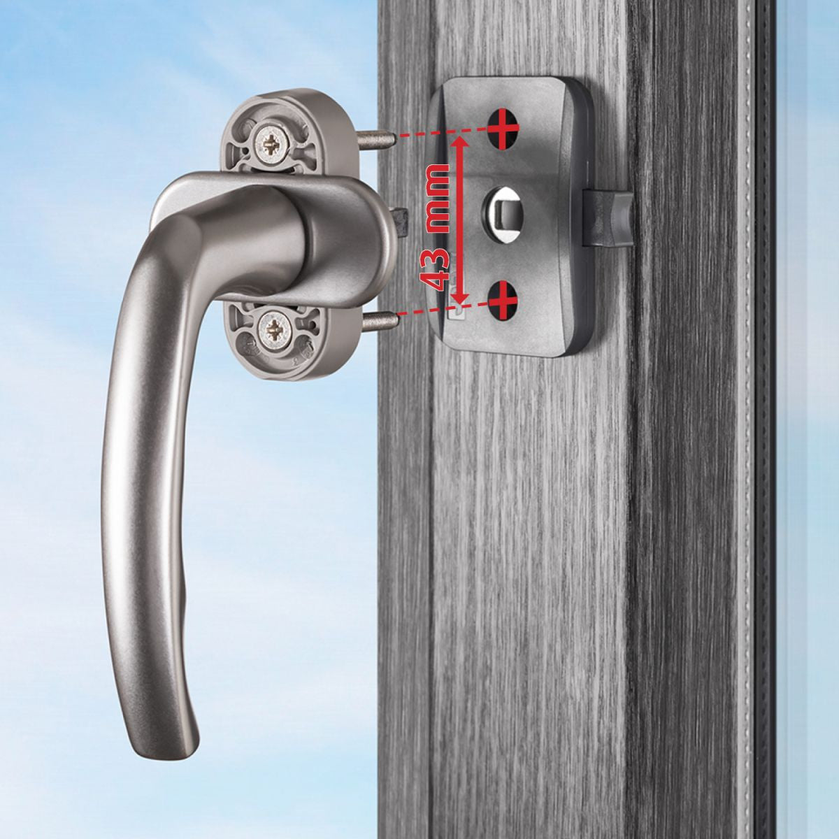 Заключване За Врати И Прозорци Reer Winlock 70021, Черен --- BebeMama