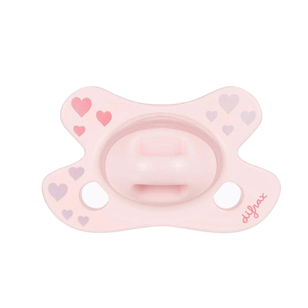 Залъгалка За Новородено Difrax Natural Newborn - Hearts - Залъгалки - Difrax - BebeMama