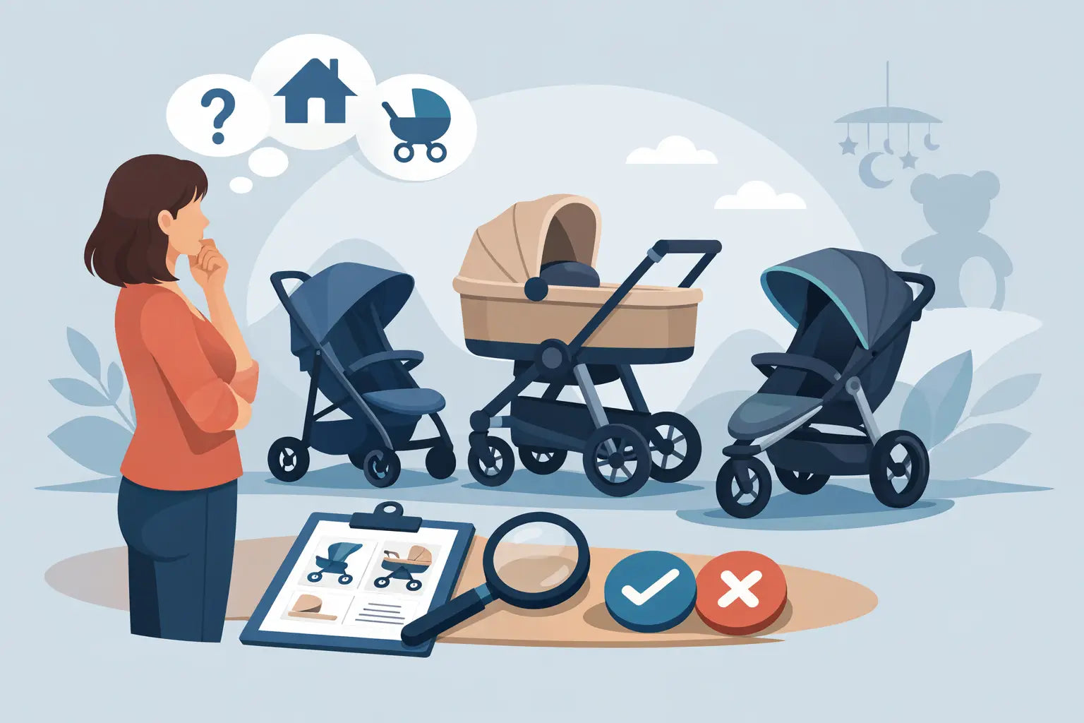 Как да изберем бебешка количка правилно