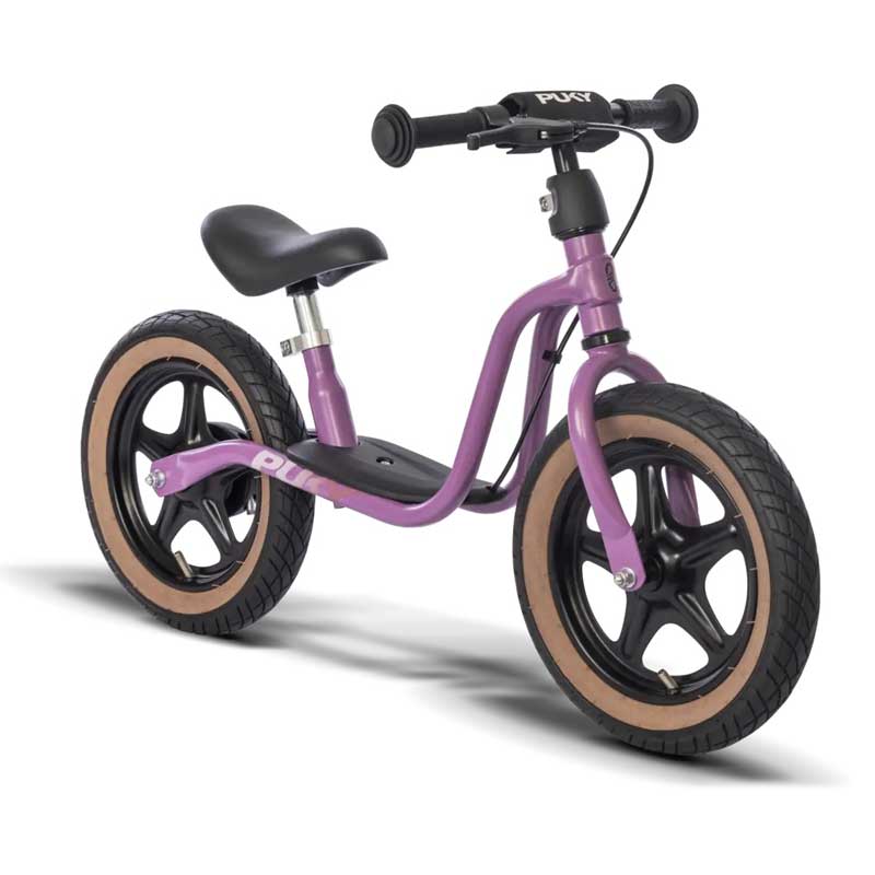 Roată de balansier cu frână Puky Lr 1L în culoarea violet retro