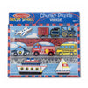 Puzzle cu vehicule 9H.