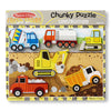 Puzzle cu utilaje de construcții 6 H.