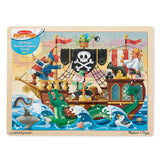 Дървен Пъзел Пирати 48 Ч. Melissa&Doug