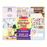 Melissa&Doug Játékház matricák