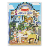 Carte de autocolante. Club de echitație.