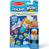Stiker Wow! Стик+стикери+книжка Astronaut Melissa&Doug