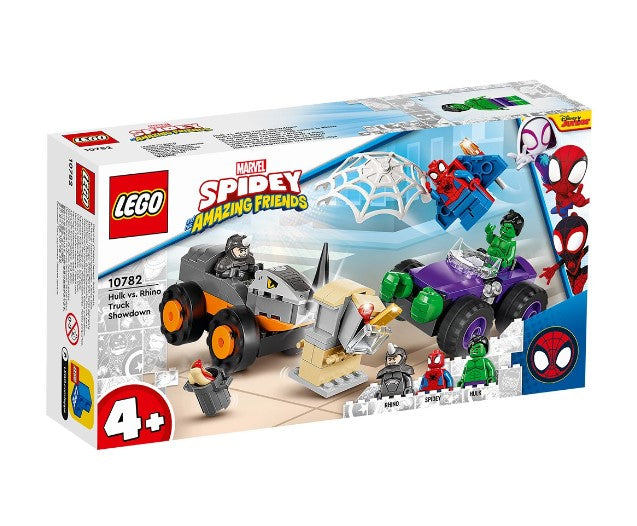 Lego® Spidey 10782 - Хълк Срещу Носорога – Схватка С Камиони