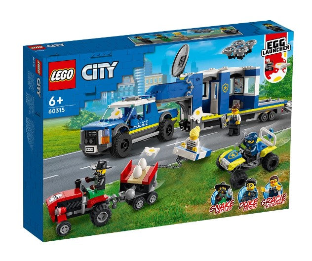Lego® City Police 60315 - Полицейски Мобилен Команден Център В Камион
