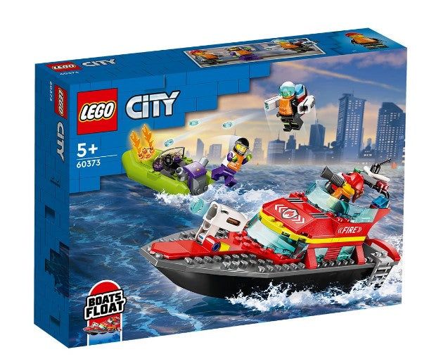 Lego® City Fire 60373 - Пожарникарска Спасителна Лодка