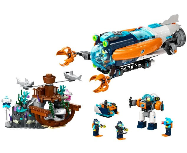 Lego® City 60379 - Дълбоководна Изследователска Подводница