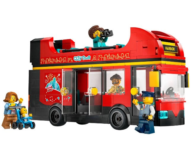 Lego® City 60407 - Червен Двуетажен Автобус За Обиколка