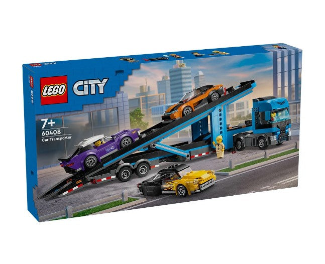 Lego® City 60408 - Автовоз Със Спортни Коли